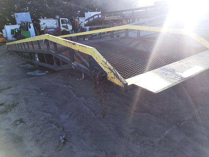 Used Container Loading Ramp Forklift