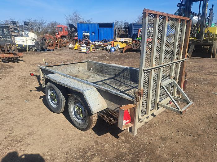 Used Indespension Mini Digger Trailer 