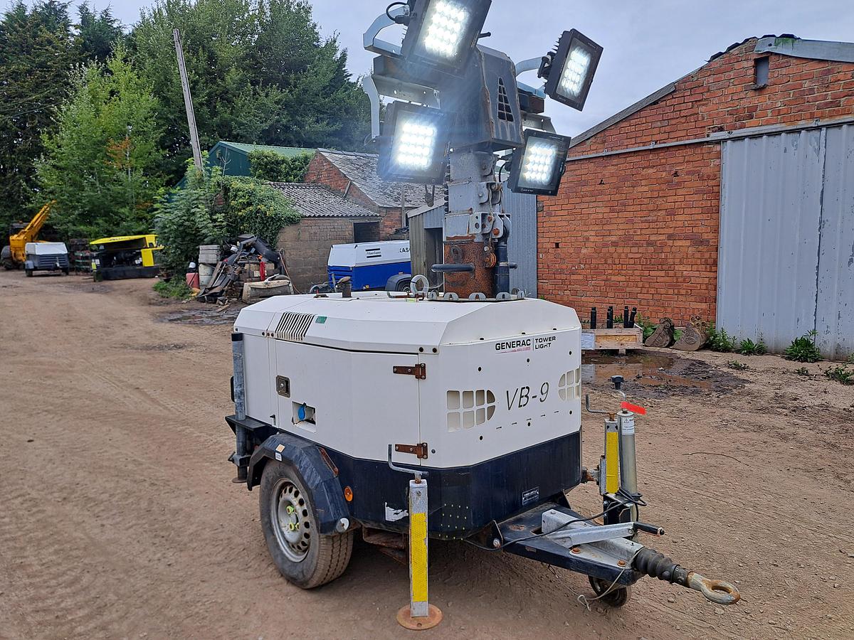 Used Generac lighting tower