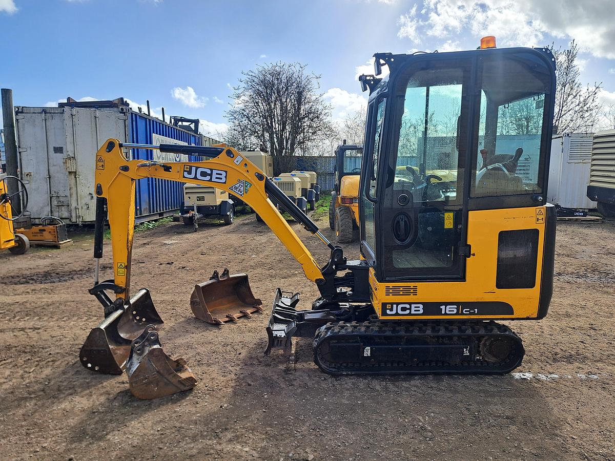 Used Jcb 16c-1 Mini Digger 