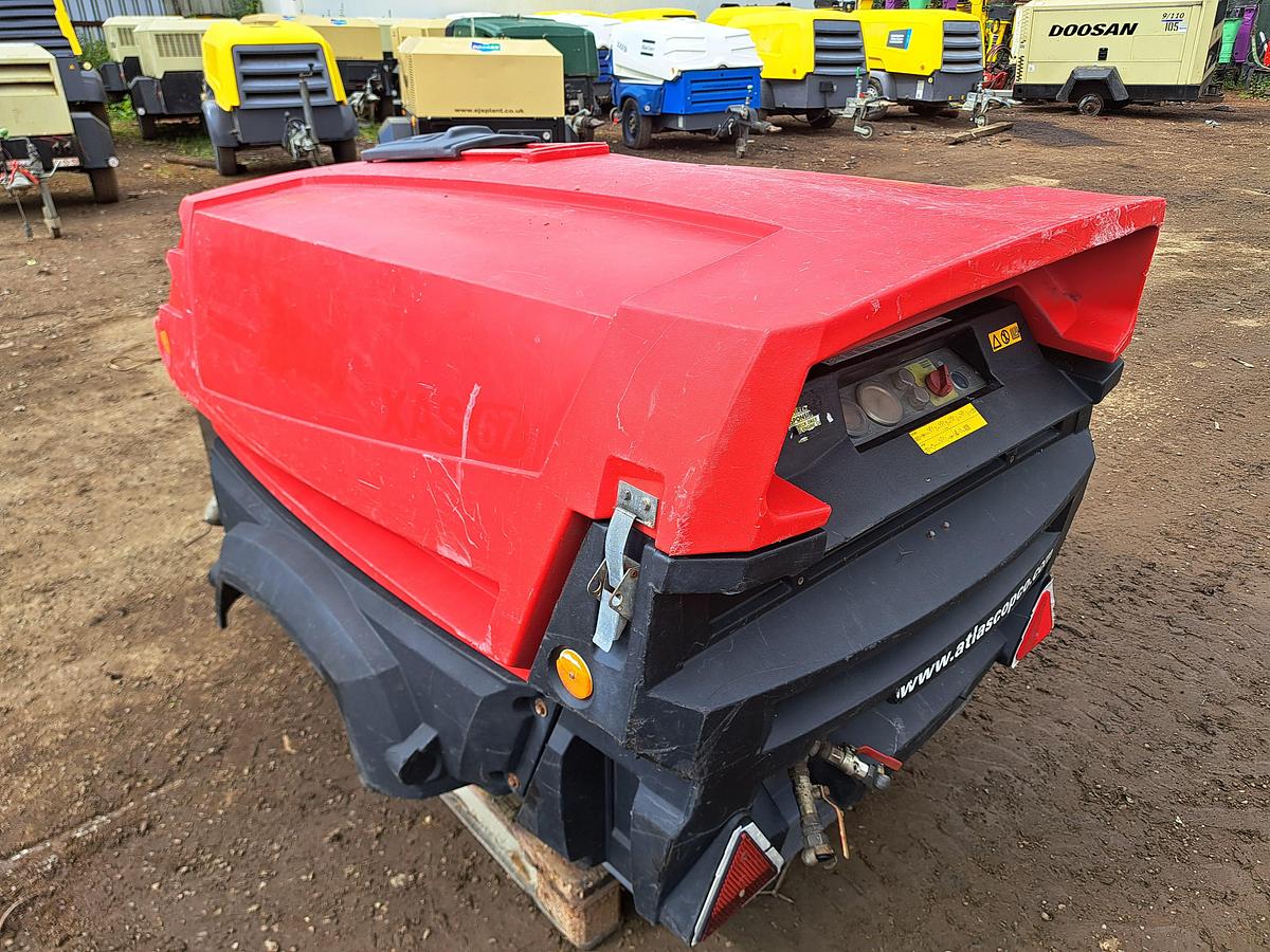 Used Atlas copco xas67