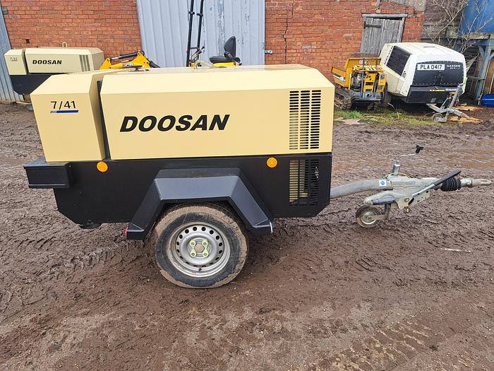 Used Doosan 7/41 compressor