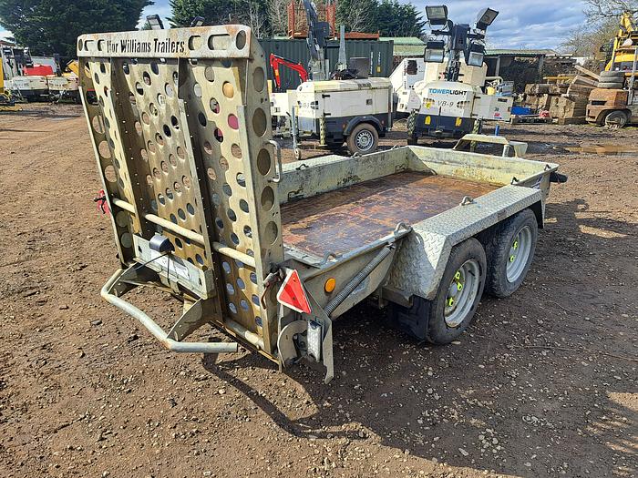 Used Ifor williams plant trailer 