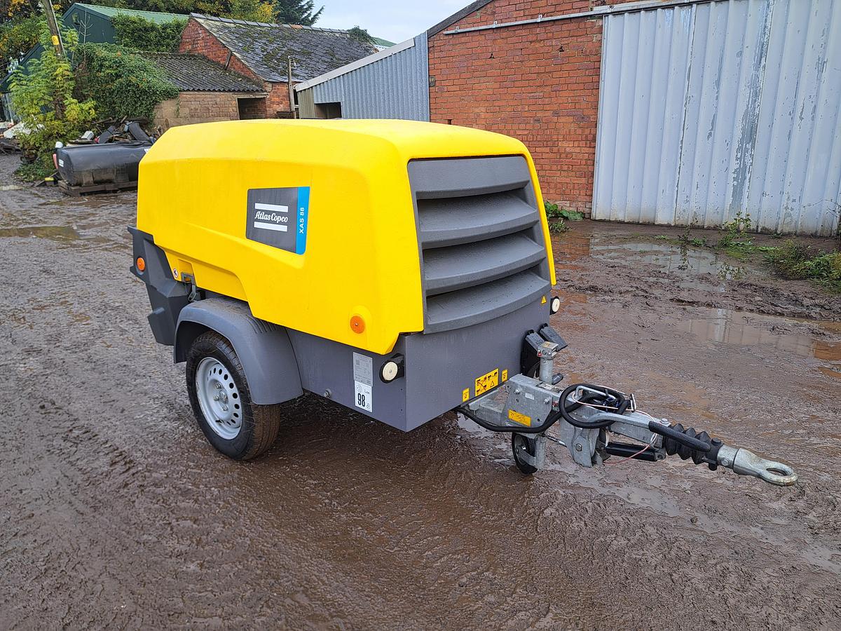 Used Atlas copco xas88