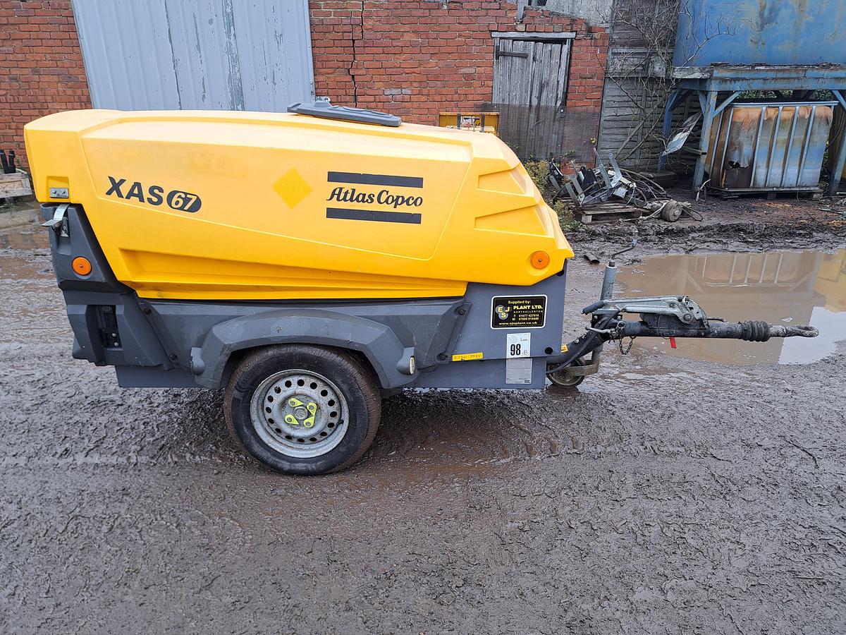 Used Atlas copco xas67