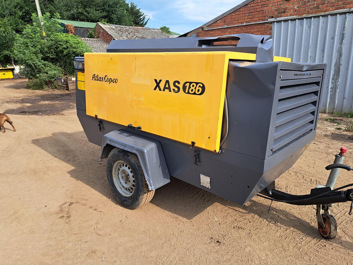 Used Atlas copco xas186