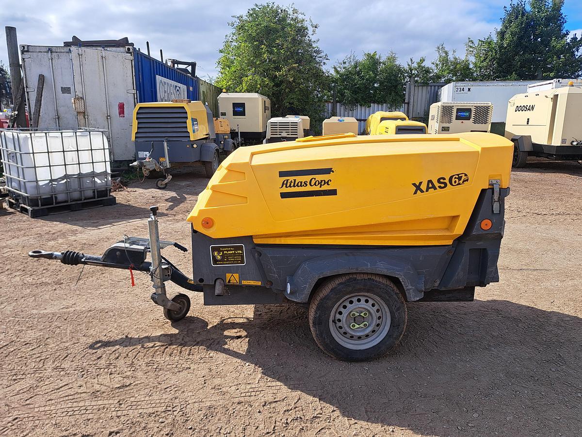 Used Atlas copco xas67