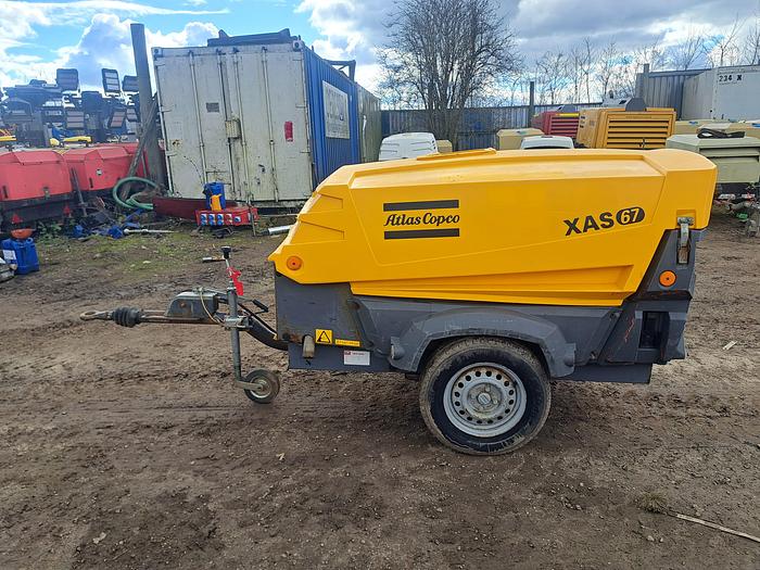 Used Atlas copco xas67