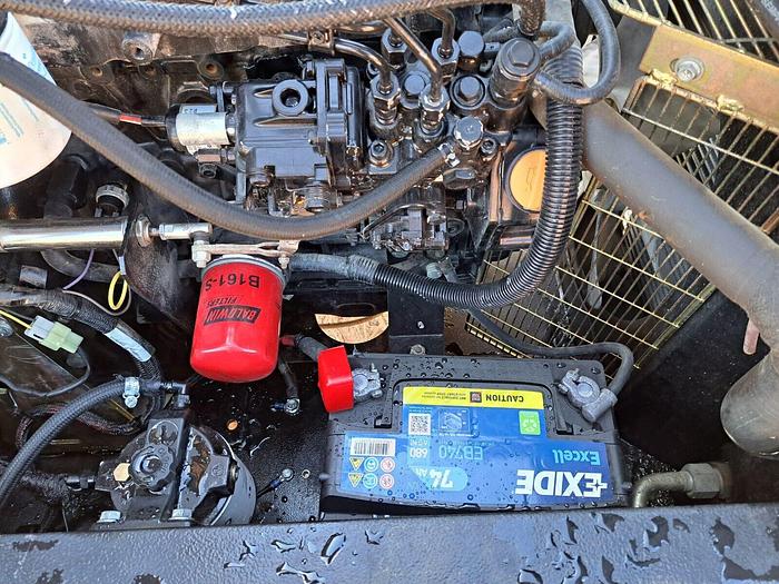 Used DOOSAN INGERSOLL RAND 7/41+ DIESEL PORTABLE AIR COMPRESSOR Low Hours