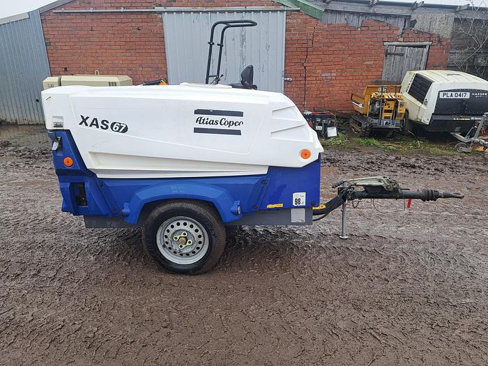 Used Atlas copco xas67