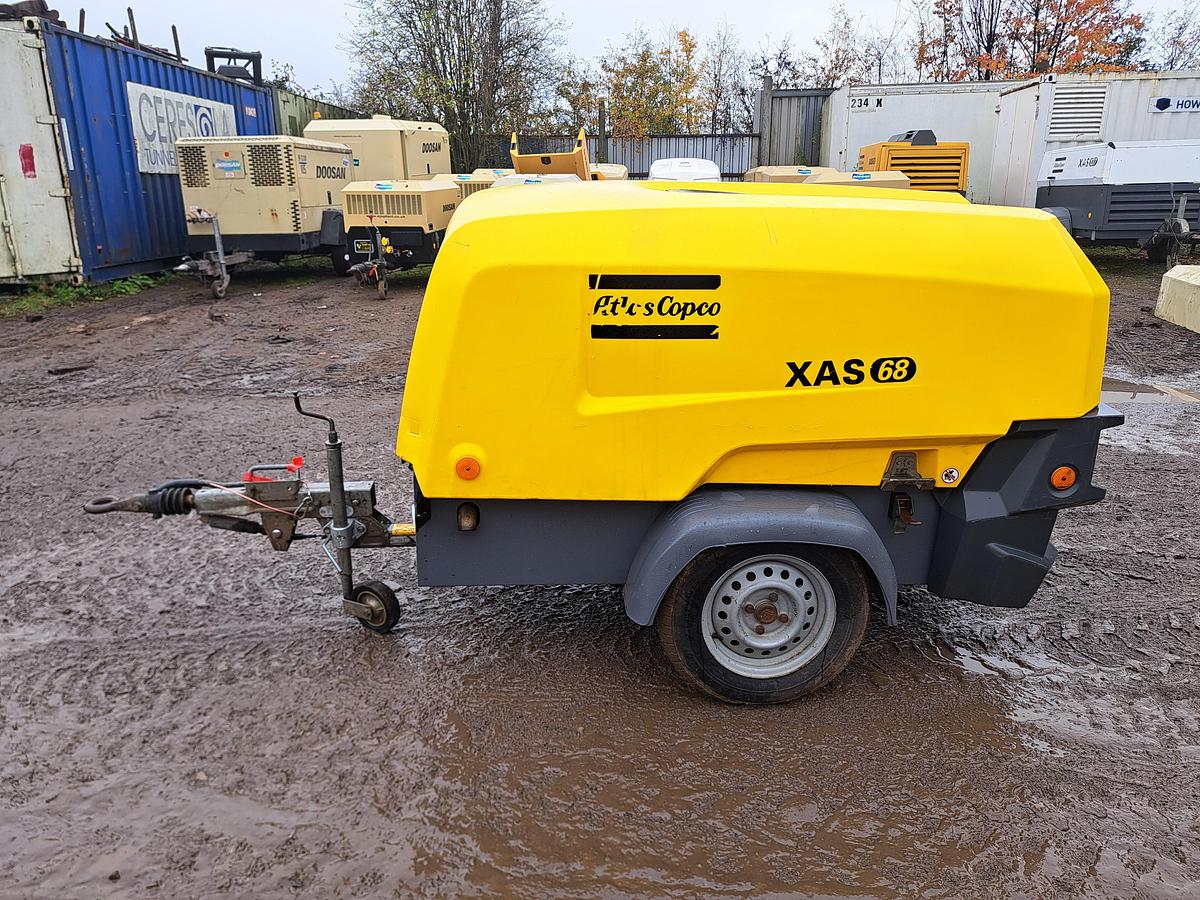 Used Atlas copco xas68