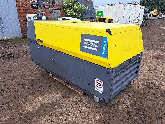 Used Atlas copco xas137