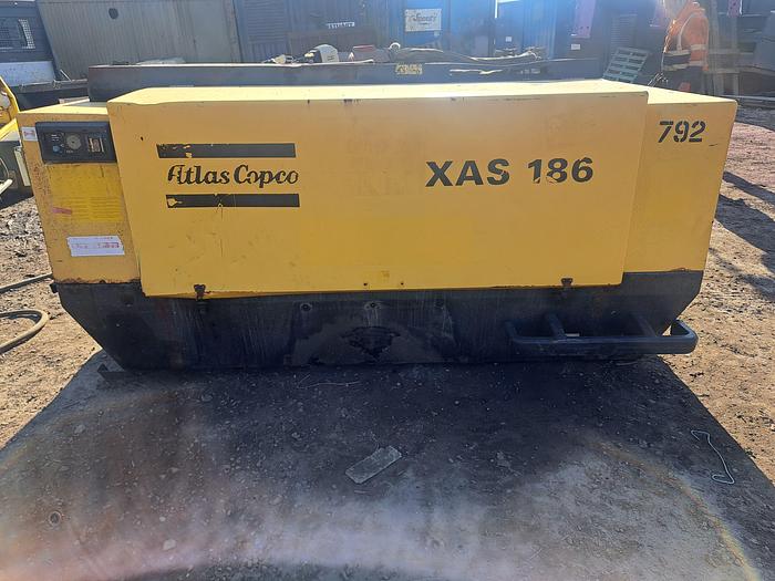 Used Atlas copco xas186