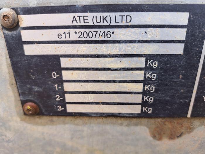 Used Ate Towmate Mini Digger Trailer