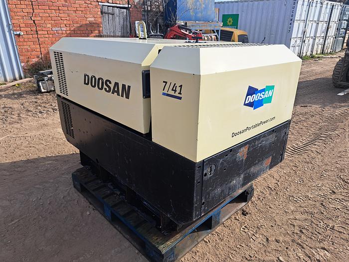 Used Doosan 7/41 compressor