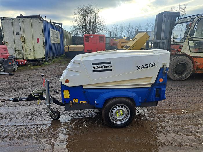 Used Atlas copco xas67