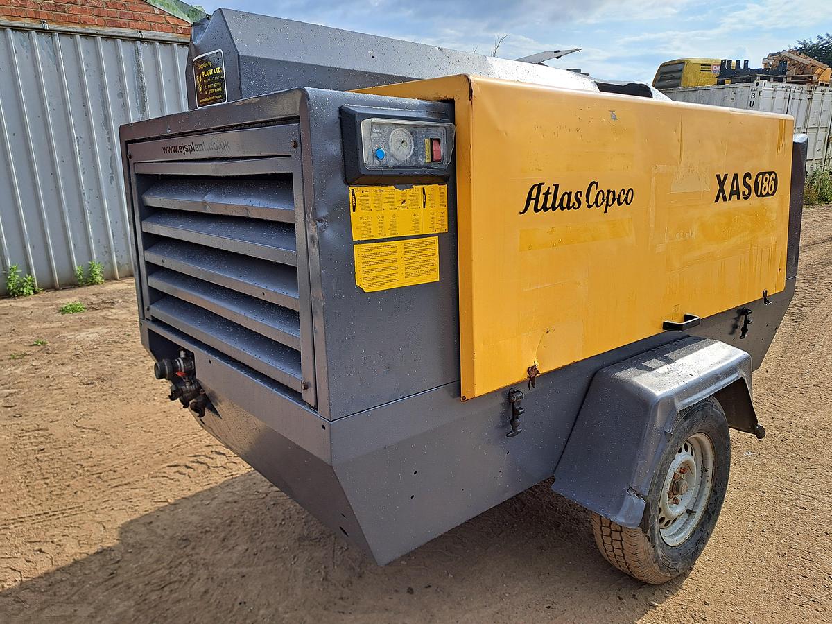 Used Atlas copco xas186