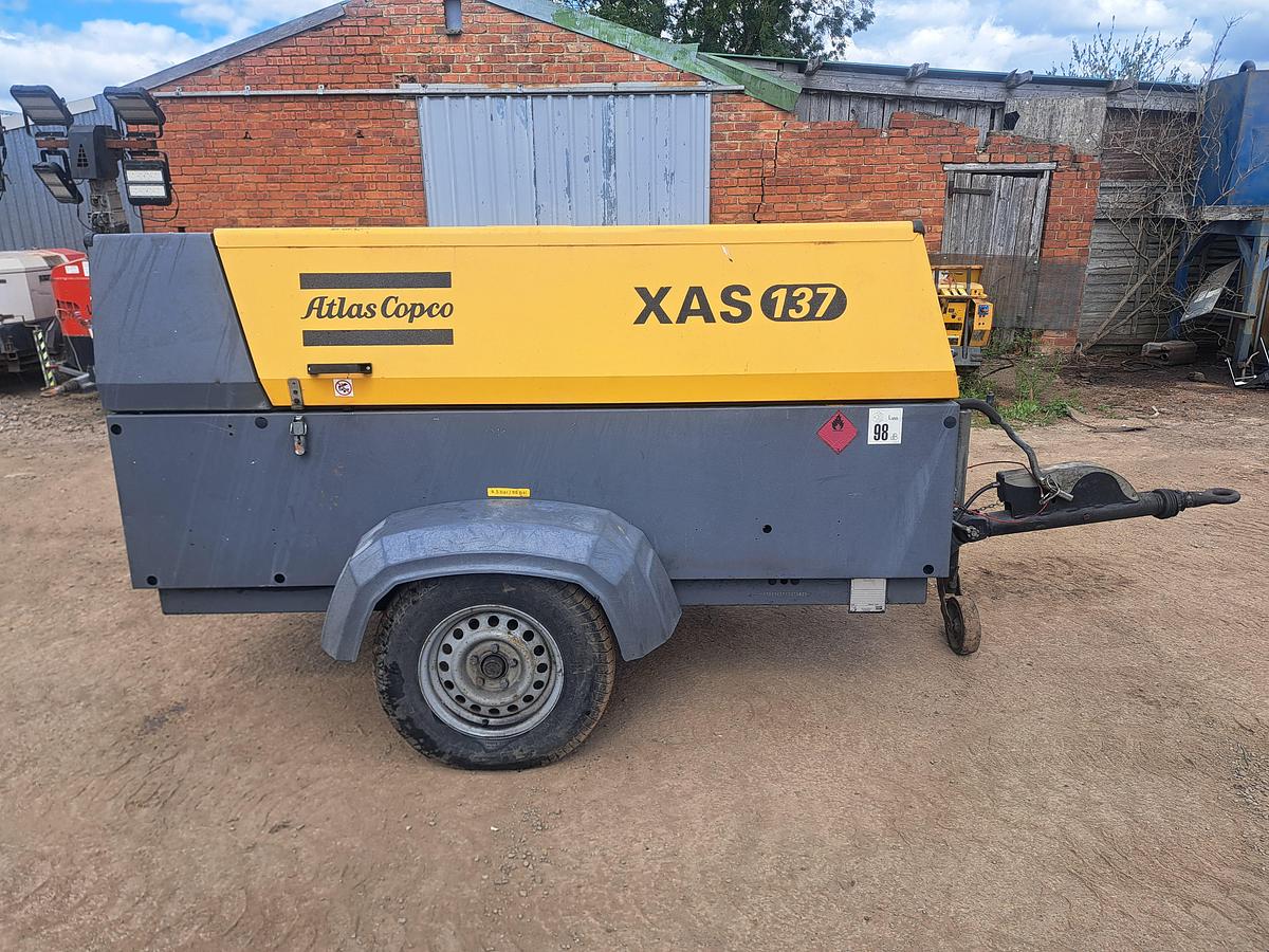 Used Atlas copco xas137 