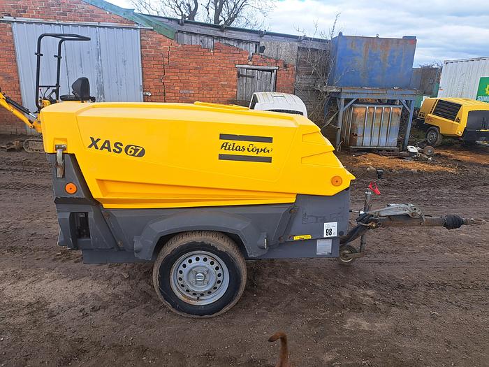 Used Atlas copco xas67