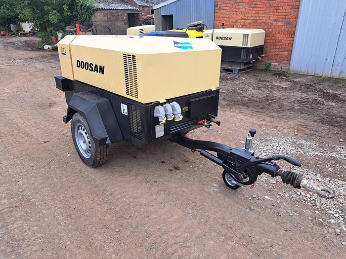 Used Doosan 7/41 compressor generator