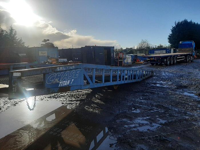 Used Container Loading Ramp Forklift