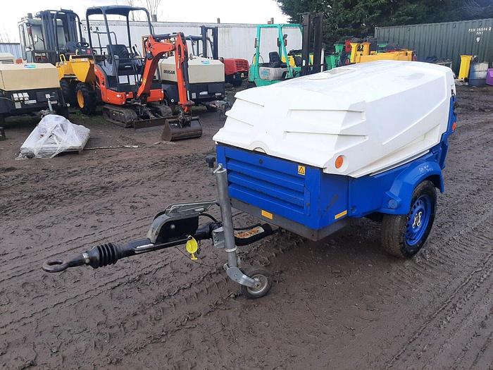 Used Atlas Copco Xas37 Compressor Kubota Engine 80cfm