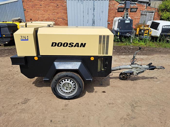 Used Doosan 7/41 compressor