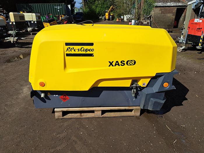 Used Atlas copco xas68 compressor