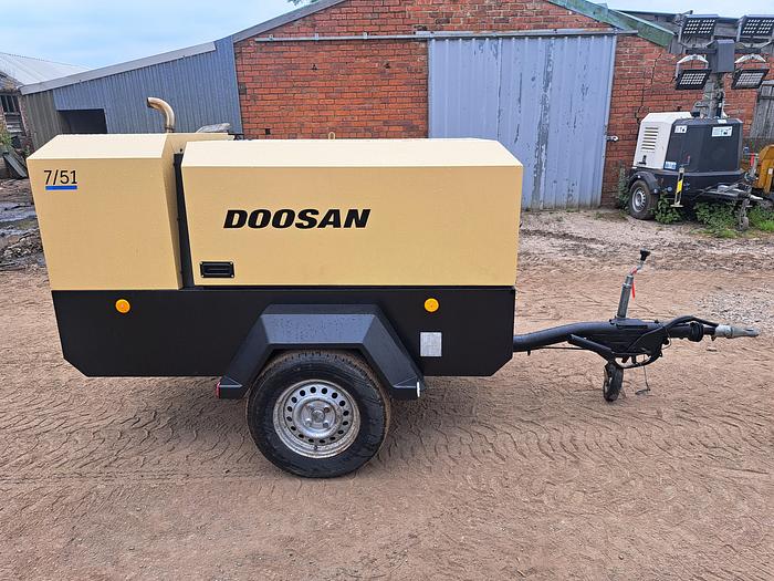 Used Doosan 7/51 Compressor