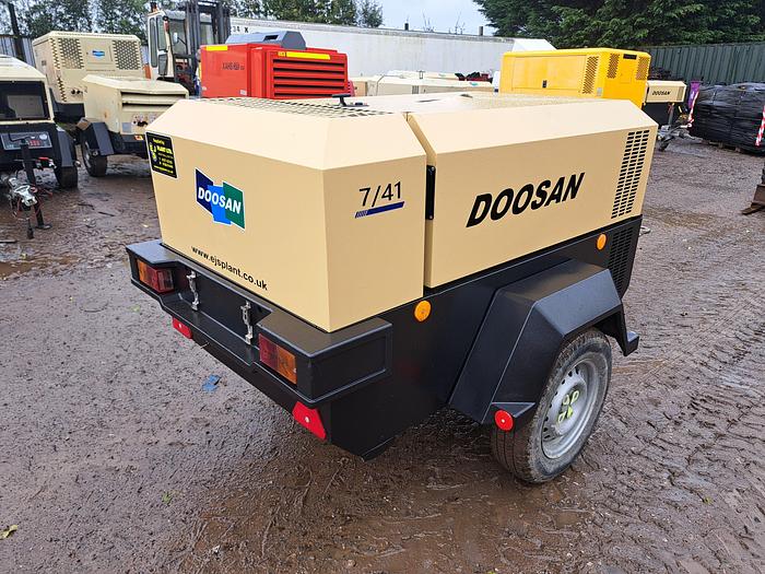 Used Doosan 7/41 compressor