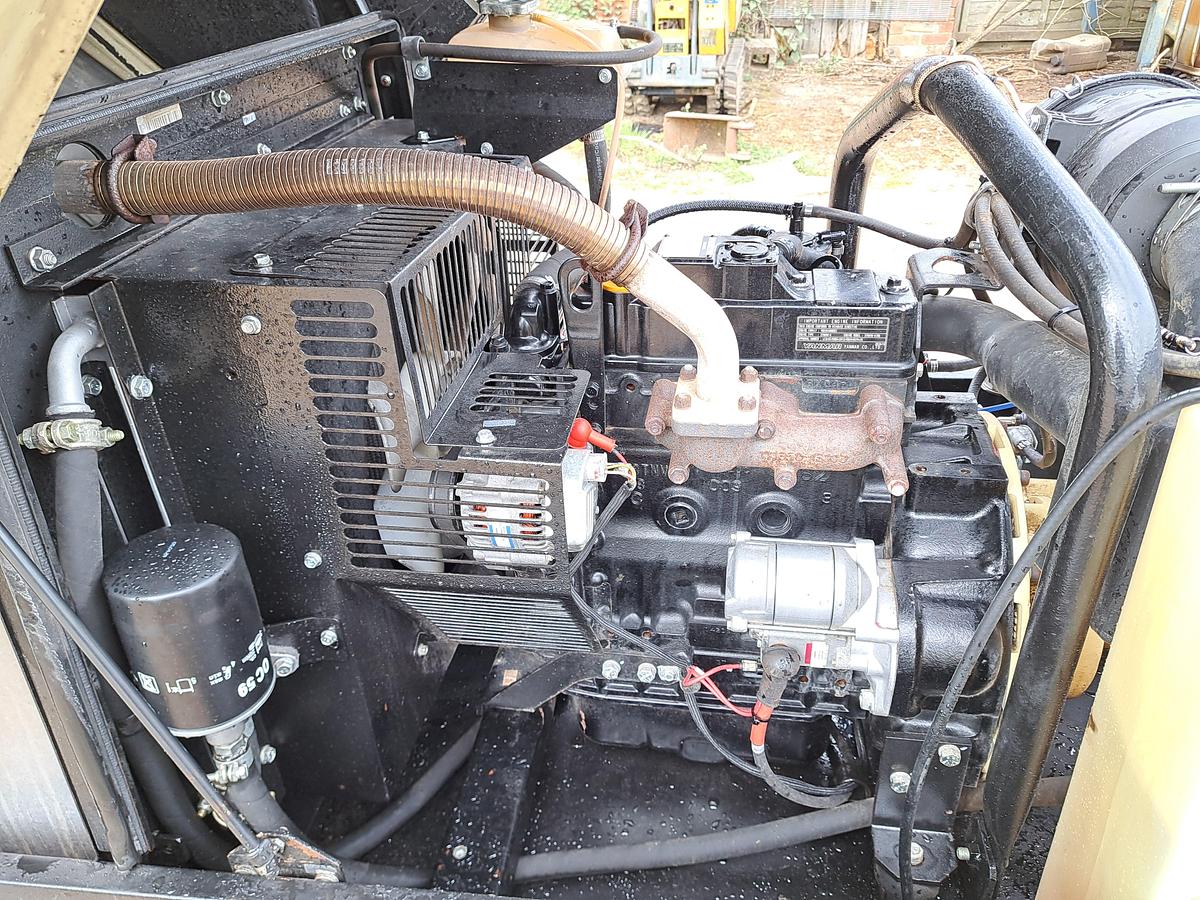 Used Doosan 7/31 compressor 