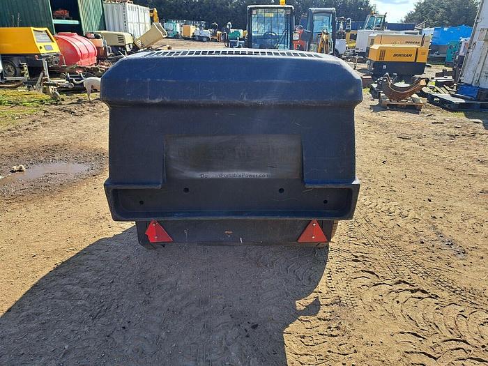 Used DOOSAN INGERSOLL RAND 7/41+ DIESEL PORTABLE AIR COMPRESSOR Low Hours