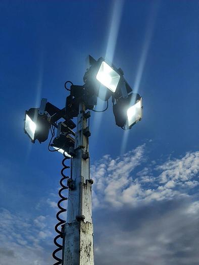 Used Smc Tl90 Lighting Tower LED Lights Perkins engine