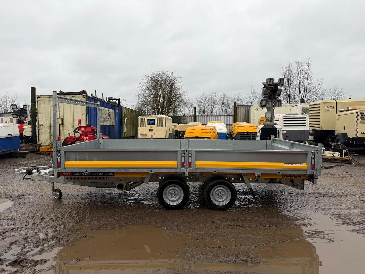 Used Brian James Tipping trailer