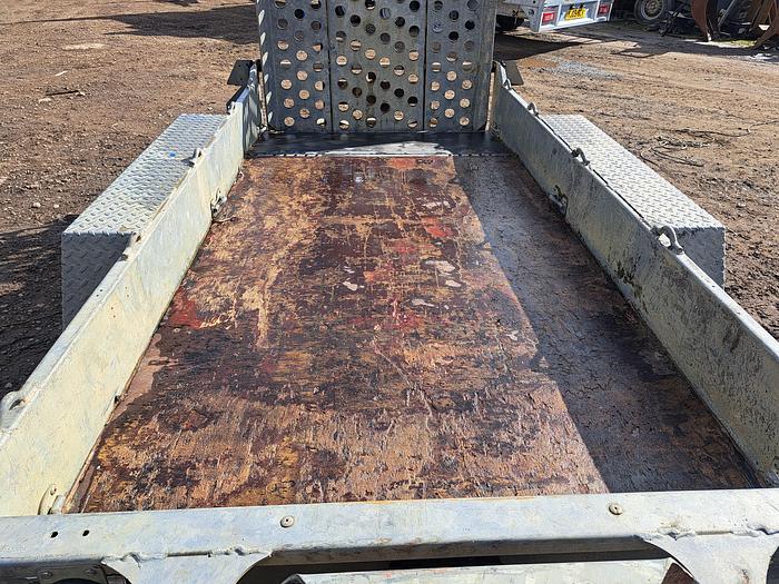 Used Ifor williams plant trailer 