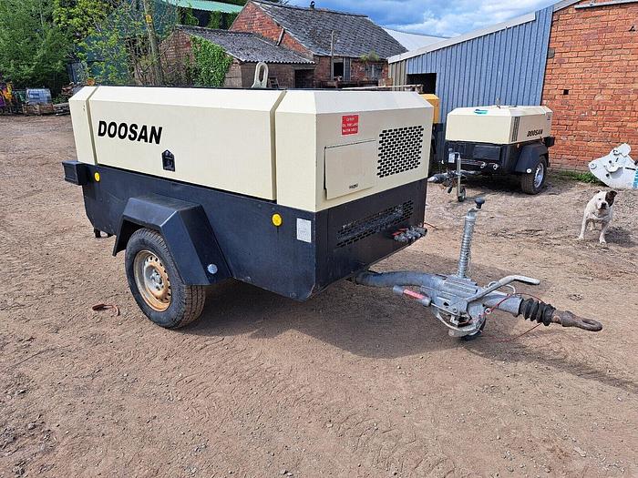Used 2011 Doosan Compressor 7/71 Portable Compressor 260cfm From £260