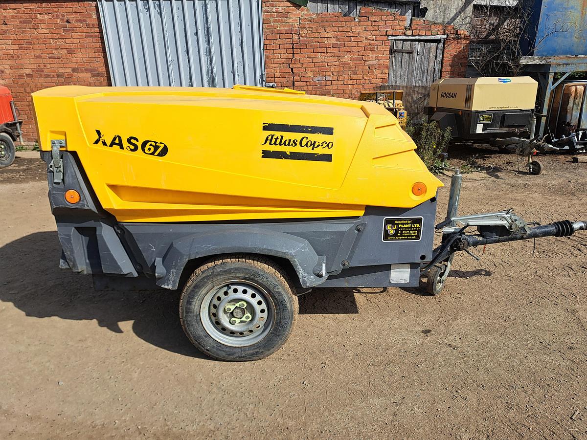 Used Atlas copco xas67
