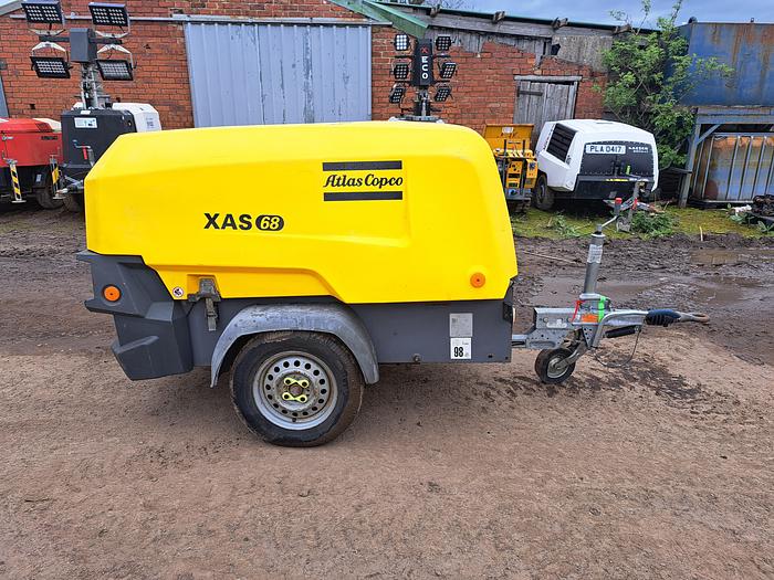 Used Atlas copco xas68