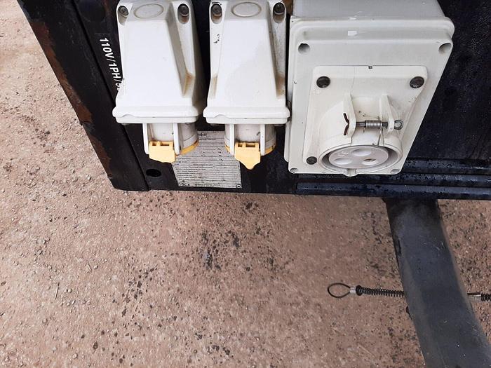 Used DOOSAN 7/41E DIESEL PORTABLE AIR COMPRESSOR GENERATOR