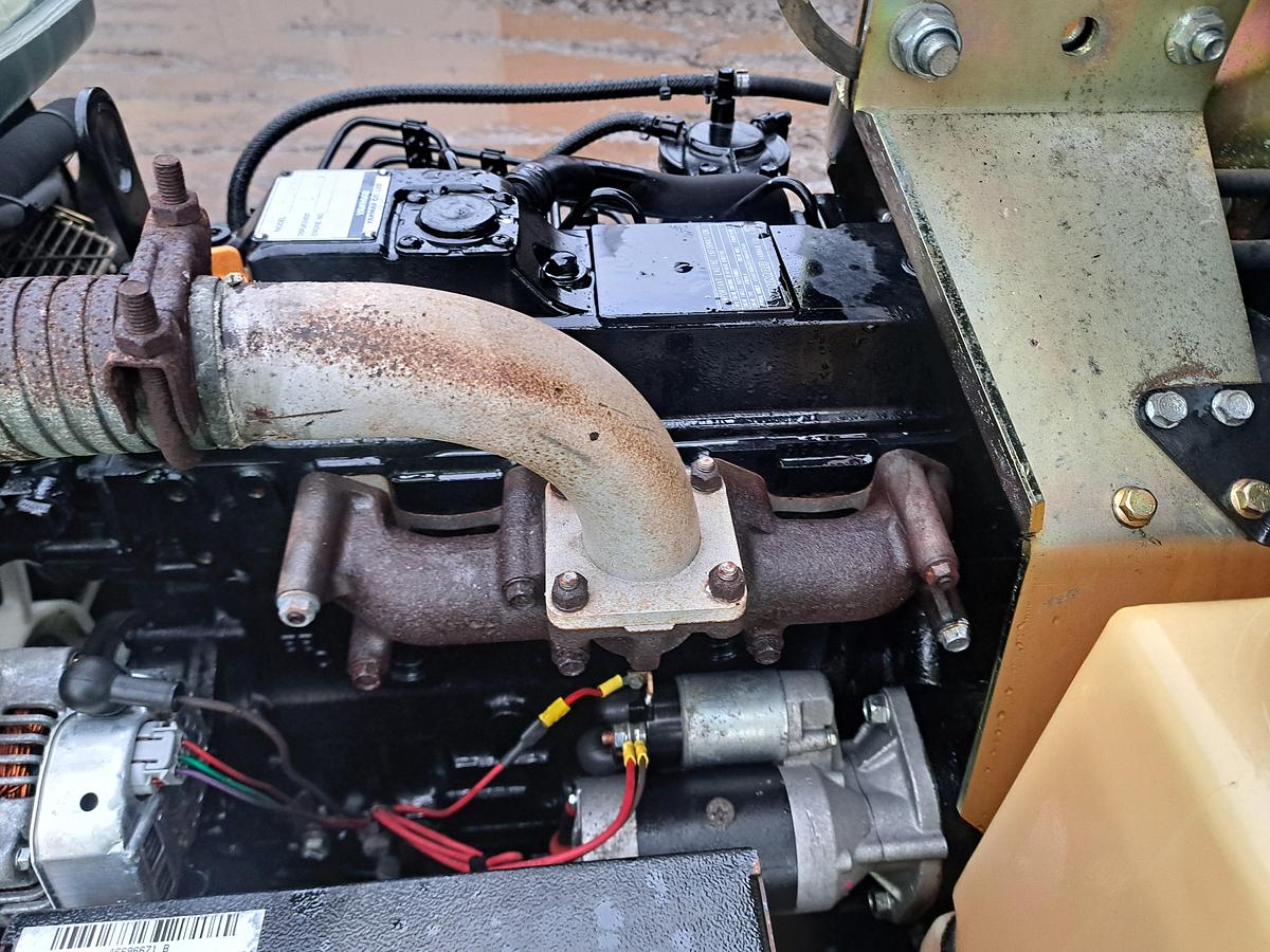 Used Doosan 7/41 compressor generator 