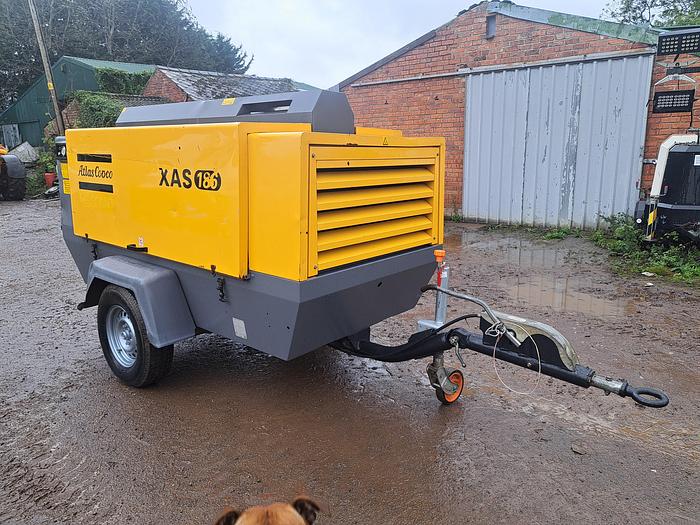 Used Atlas copco xas186