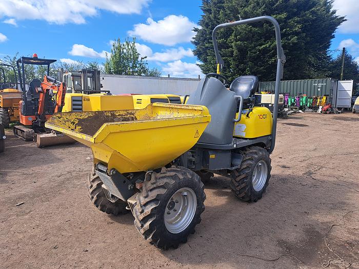 Used Wacker Neuson 1 tonne high tip dumper
