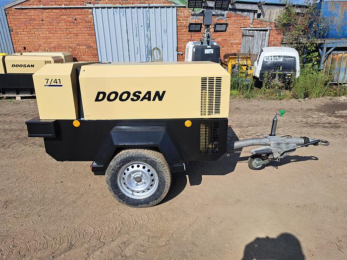Used Doosan 7/41 compressor