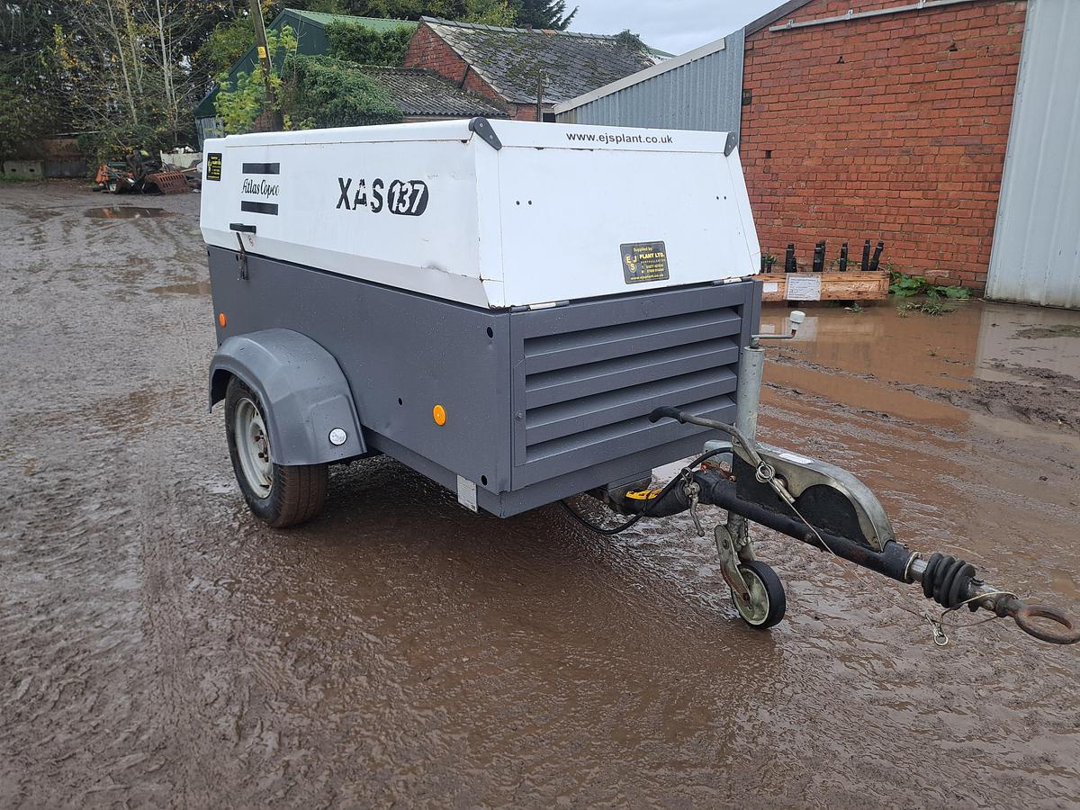 Used Atlas copco xas137 