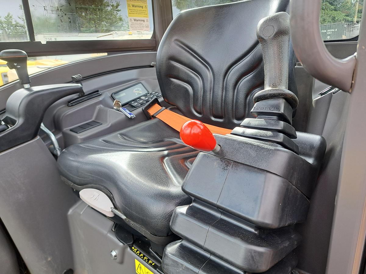 Used Volvo EC18 Mini Digger