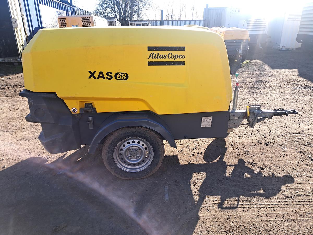Used Atlas copco xas68