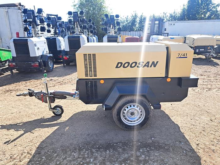 Used Doosan 7/41 compressor