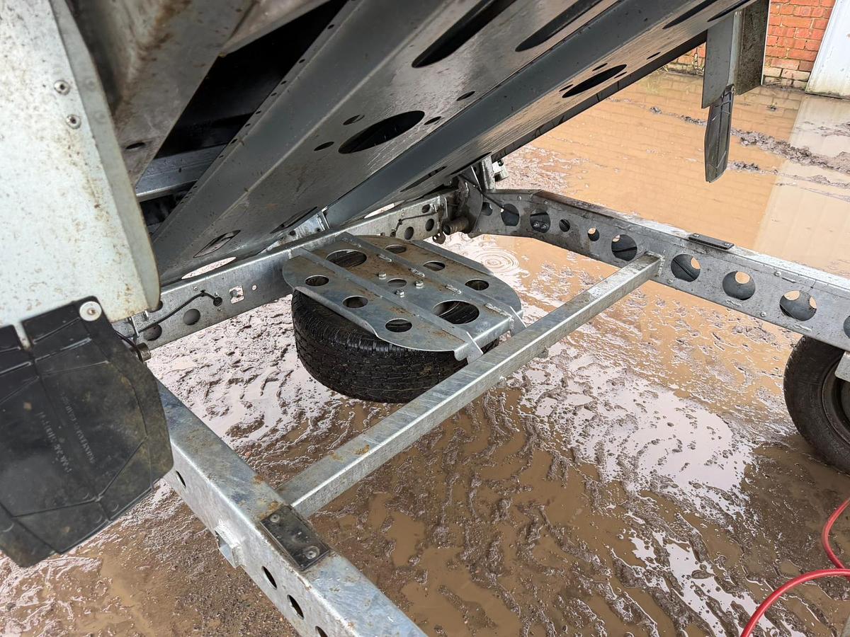 Used Brian James Tipping trailer