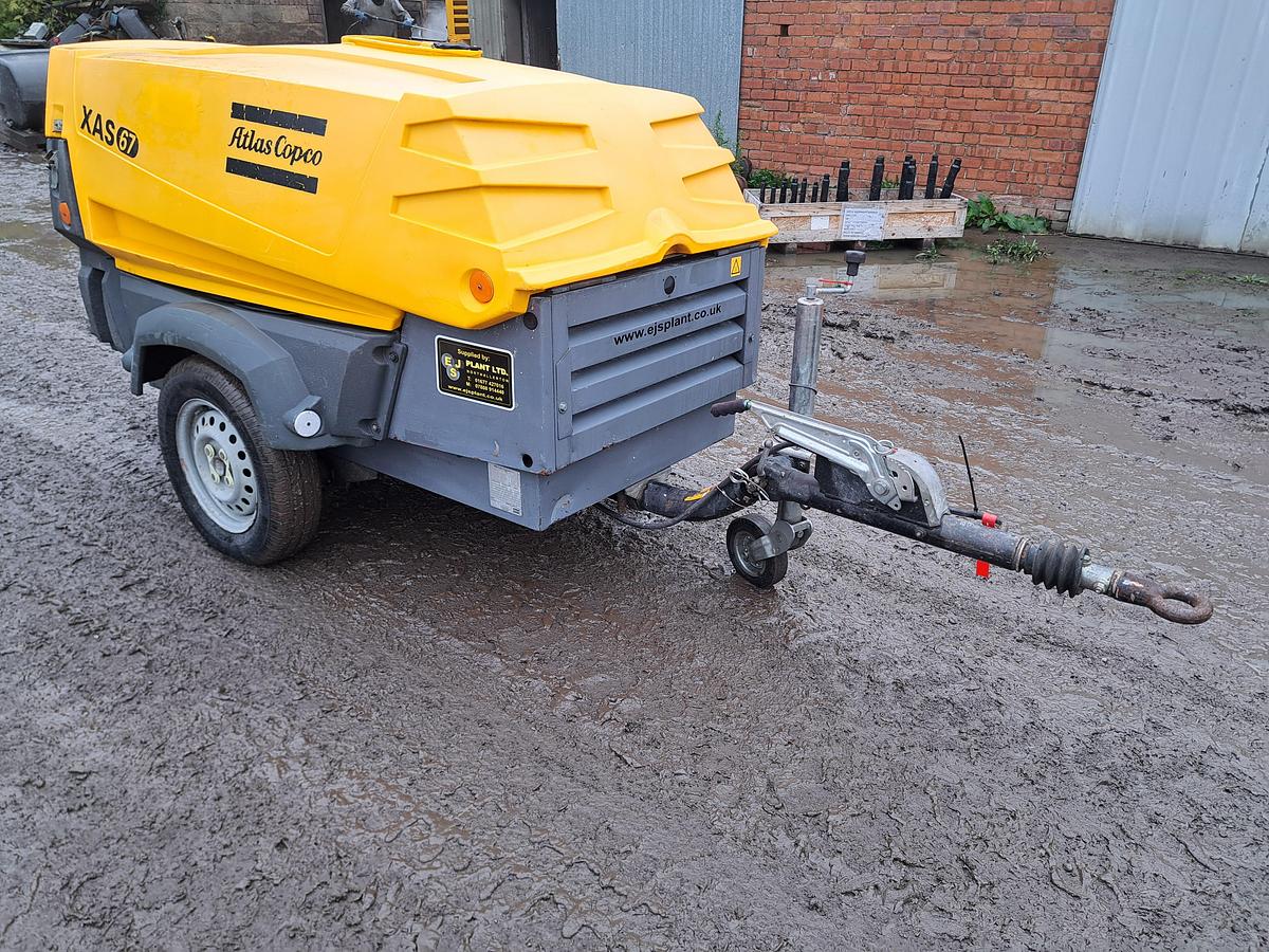 Used Atlas copco xas67 