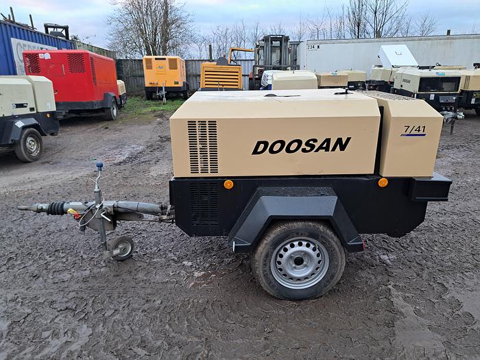 Used Doosan 7/41 compressor